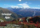 Schweizer Alpen (Wandkalender immerwährend DIN A4 quer)