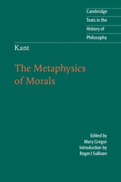Kant: The Metaphysics of Morals (eBook, PDF) - Kant, Immanuel