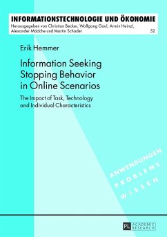 Information Seeking Stopping Behavior in Online Scenarios - Hemmer, Erik