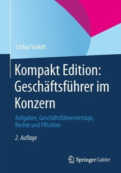Kompakt Edition: Geschäftsführer im Konzern - Volkelt, Lothar