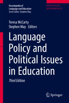 Cover Language Policy and Political Issues in Education, m. 1 Buch, m. 1 E-Book / Encyclopedia of Language and Education