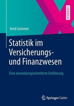 Statistik im Versicherungs- und Finanzwesen - Grimmer, Arnd