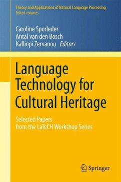 Language Technology for Cultural Heritage