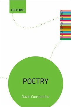 Poetry: The Literary Agenda - Constantine, David D.