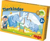 HABA 7466 - 1, 2, Puzzelei, Tierkinder, Meine erste Spielwelt