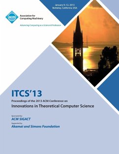 Itcs 13 Proceedings of the 2013 ACM Conference on Innovations in Theoretical Computer Science - Itcs 13 Conference Committee