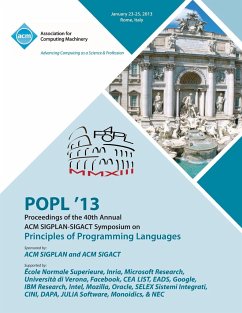 Popl 13 Proceedings of the 40th Annual ACM Sigplan-Sigact Symposium on Principles of Programming Languages - Popl 13 Conference Committee