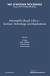 Intermetallic-Based Alloys¿Science,... - Bild 1