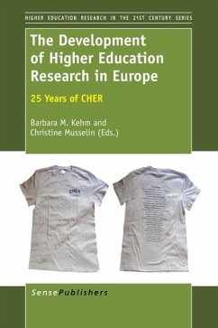 The Development of Higher Education Research in Europe
