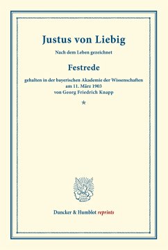 Justus von Liebig. - Knapp, Georg Friedrich