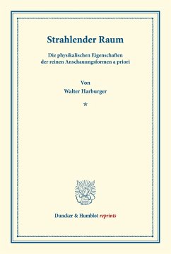 Strahlender Raum. - Harburger, Walter