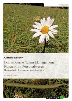Das moderne Talent-Management-Konzept im Personalwesen (eBook, PDF) Das moderne Talent-Management-Konzept im Personalwesen (eBook, PDF)