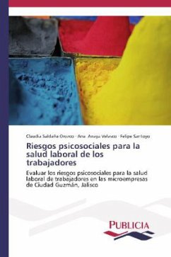 Riesgos psicosociales para la salud laboral de los trabajadores - Saldaña Orozco, Claudia;Anaya Velasco, Ana;Santoyo, Felipe