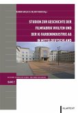 Studien zur Geschichte der Filmfabrik Wolfen und der IG Farbenindustrie AG in Mitteldeutschland Studien zur Geschichte der Filmfabrik Wolfen und der IG Farbenindustrie AG in Mitteldeutschland