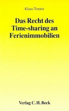 Das Recht des Time-sharing an Ferienimmobilien