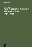 Der österreichische Ständestaat 1934¿1938