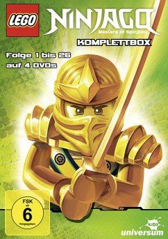 Lego Ninjago Komplettbox - Folge 1-26 DVD-Box