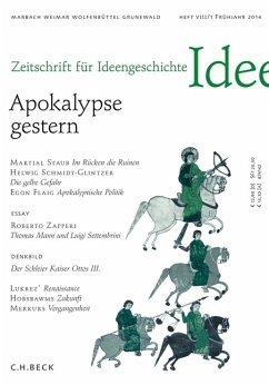 Zeitschrift für Ideengeschichte Heft VIII/1 Frühjahr 2014 - Dutt, Carsten (Hrsg) und Martial Staub (Hrsg.)
