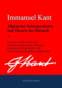 Allgemeine Naturgeschichte und Theorie des Himmels (eBook, ePUB) - Kant, Immanuel