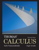 Thomas' Calculus, m. 1 Beilage, m. 1 Online-Zugang; . Thomas' Calculus, m. 1 Beilage, m. 1 Online-Zugang; .