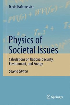 Physics of Societal Issues - Hafemeister, David