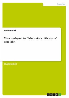 Mis en Abyme in "Educazione Siberiana" von Lilin