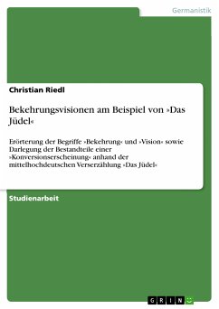 Bekehrungsvisionen am Beispiel von »Das Jüdel« (eBook, PDF) - Riedl, Christian