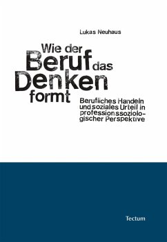 Cover Wie der Beruf das Denken formt (eBook, ePUB)