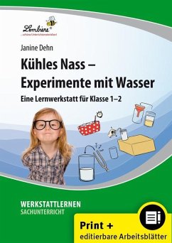 Kühles Nass - Experimente mit Wasser. Grundschule, Sachunterricht, Klasse 1-2 - Dehn, Janine