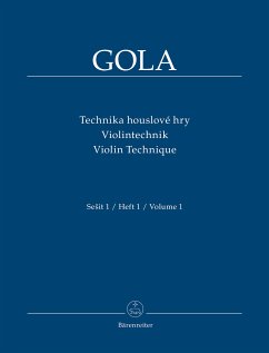 Cover Violintechnik / Technika houslové hry