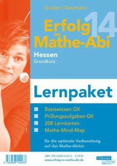 Cover Hessen Grundkurs, Lernpaket (3 Tle.) / Erfolg im Mathe-Abi 2014