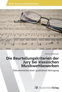 Die Beurteilungskriterien der Jury bei klassischen Musikwettbewerben