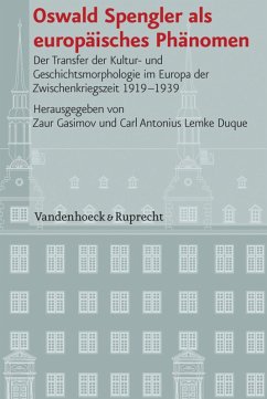 Oswald Spengler als europäisches Phänomen (eBook, PDF)