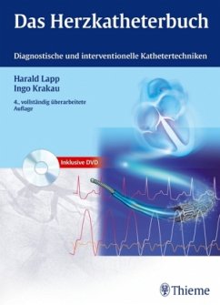 Das Herzkatheterbuch, m. DVD-ROM - Lapp, Harald; Krakau, Ingo