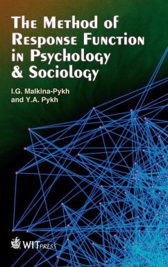 The Method of Response Functions in Psychology and Sociology - Malkina-Pykh, I G