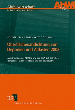 Oberflächenabdichtung von Deponien und Altlasten 2002