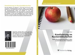 Cover Kreolisierung im Russlanddeutschen