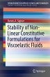 Stability of Non-Linear Constitutive... - Bild 1
