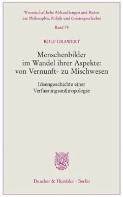 Cover Menschenbilder im Wandel ihrer Aspekte: von Vernunft- zu Mischwesen