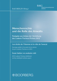Cover Menschenrechte und die Rolle des Anwalts