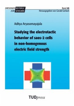 Studying the electrotactic behavior of saos-2 cells in non-homogenous electric field strength - Aryasomayajula, Aditya
