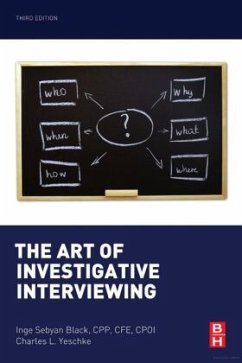 The Art of Investigative Interviewing - Sebyan Black, Inge