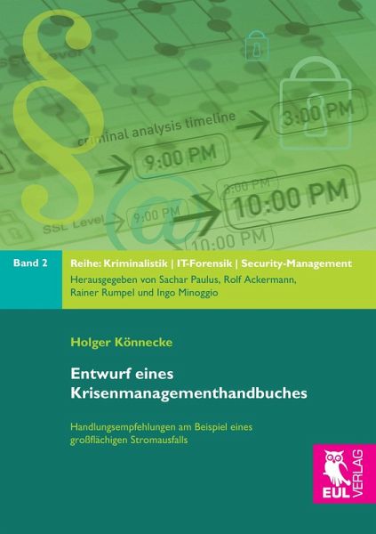 Entwurf eines Krisenmanagementhandbuches