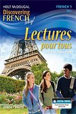 Lectures Pour Tous Student Edition Workbook Level 1