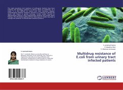 Multidrug resistance of E.coli from urinary tract infected patients