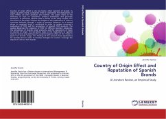 Country of Origin Effect and Reputation of Spanish Brands - García, Jennifer