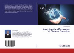 Analysing the effectiveness of Distance Education