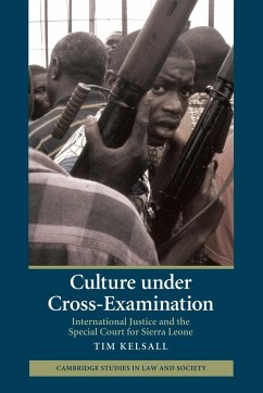 Culture Under Cross-Examination - Kelsall, Tim