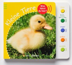 Cover Was hörst du hier? Kleine Tiere, m. Soundeffekten