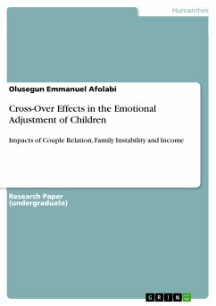 Cross-Over Effects in the Emotional Adjustment of Children (eBook, PDF)